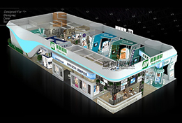 美聯(lián)國際 2016廣州美博會展覽設(shè)計 美聯(lián)國際 2016廣州美博會展覽設(shè)計